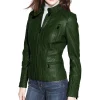 womens-green-faux-leather-slim-fit-biker-jacket
