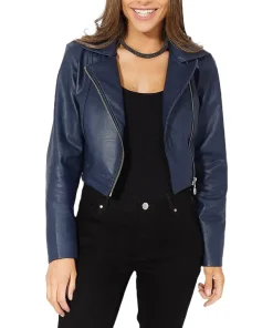 womens-navy-faux-leather-cropped-biker-jacket