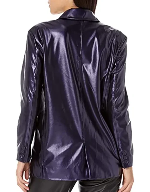 womens-oversized-purple-faux-leather-blazer