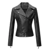 womens-plain-black-faux-leather-moto-jacket