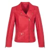womens-quilted-red-faux-leather-biker-jacket