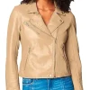 womens-semi-fitted-camel-faux-leather-motorcycle-jacket