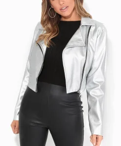 womens-silver-faux-leather-cropped-moto-biker-jacket