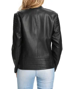 womens-snap-collar-black-faux-leather-slim-fit-jacket