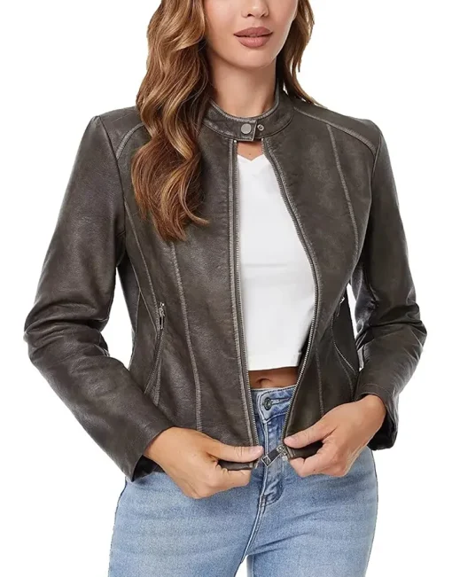 womens-zip-up-slim-fit-brown-faux-leather-jacket