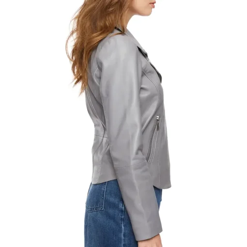 womens-elegant-grey-faux-leather-moto-jacket