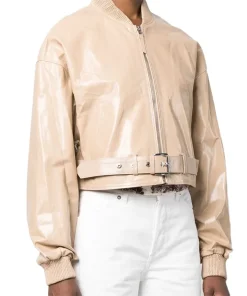 womens-beige-faux-leather-cropped-bomber-jacket