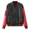 womens-black-and-red-faux-leather-bomber-jacket