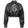 womens-black-cropped-faux-leather-bomber-jacket