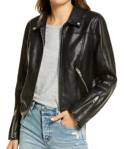womens-black-faux-leather-bomber-jacket-with-removable-hood