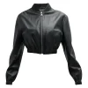 womens-black-faux-leather-cropped-bomber-jacket