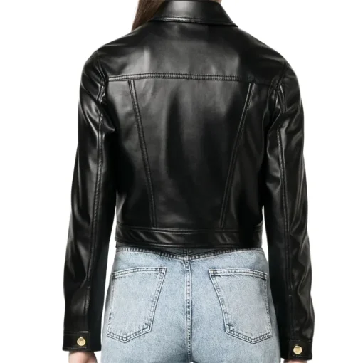 womens-black-faux-leather-zip-up-jacket