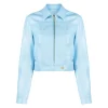 womens-blue-faux-leather-zip-up-jacket