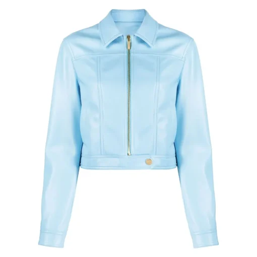 womens-blue-faux-leather-zip-up-jacket