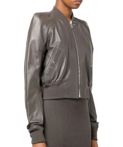 womens-brown-faux-leather-cropped-flight-jacket