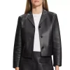 womens-button-up-black-faux-leather-cropped-jacket