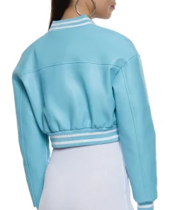 womens-cropped-light-blue-faux-leather-bomber-jacket