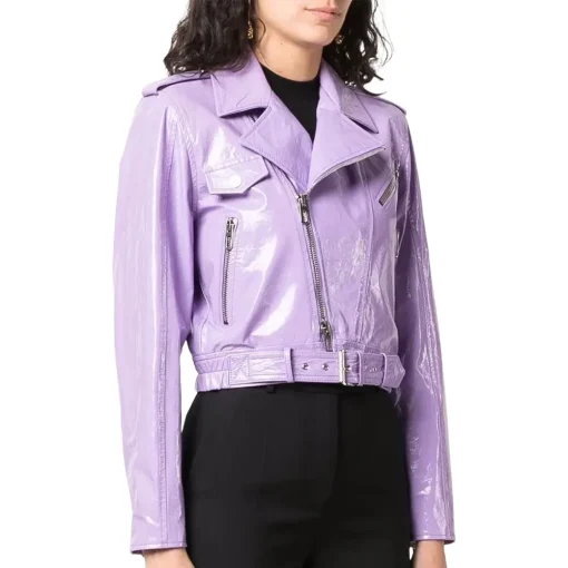 womens-cropped-purple-faux-leather-jacket