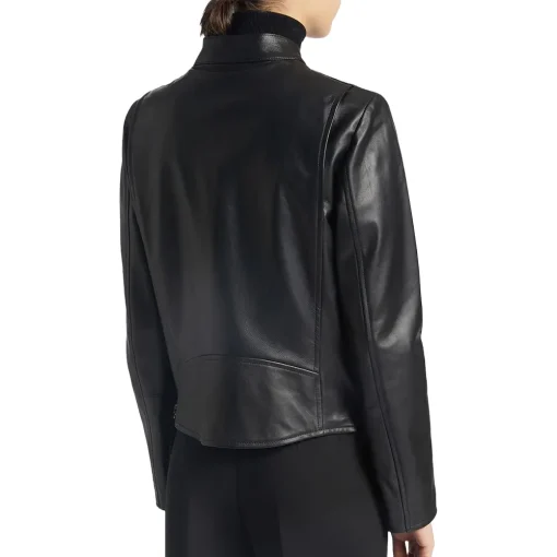 womens-high-neck-black-faux-leather-jacket