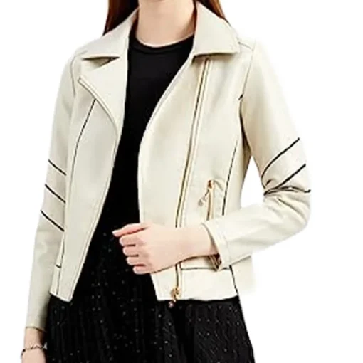 womens-lace-lines-beige-faux-leather-jacket