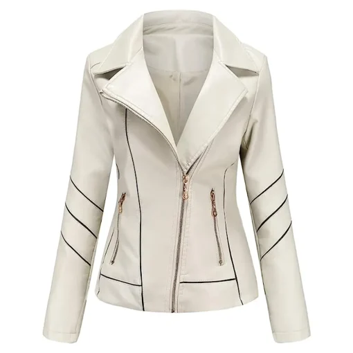 womens-lace-lines-beige-faux-leather-jacket