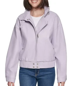 womens-lilac-faux-leather-bomber-jacket