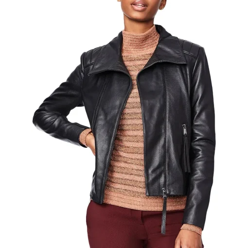womens-long-collar-black-faux-leather-biker-jacket