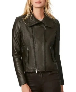 womens-long-collar-olive-faux-leather-biker-jacket