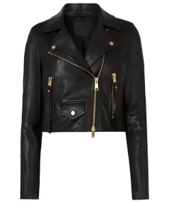 womens-long-sleeve-black-faux-leather-biker-jacket