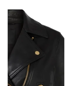 womens-long-sleeve-black-faux-leather-biker-jacket