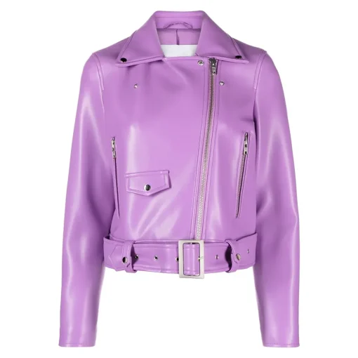 womens-purple-faux-leather-biker-jacket