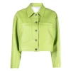 womens-spread-collar-green-faux-leather-jacket