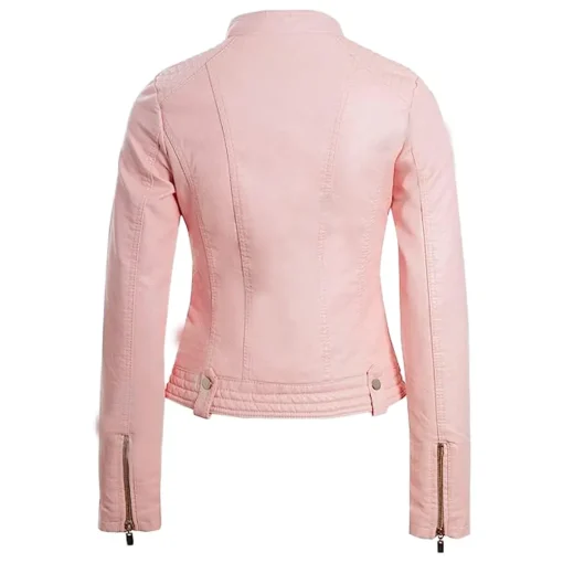 womens-vintage-pink-faux-leather-jacket