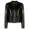 womens-zip-up-black-faux-leather-biker-jacket