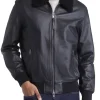 mens-black-faux-leather-bomber-jacket-with-shearling-collar