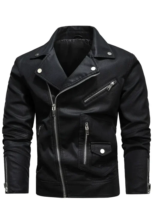 mens-classic-motorcycle-black-faux-leather-slim-fit-jacket