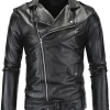 mens-retro-black-faux-leather-biker-jacket