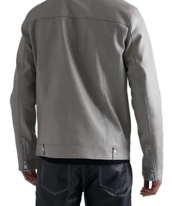 mens-tall-grey-faux-leather-biker-jacket