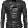 mens-vintage-asymmetric-zip-black-faux-leather-jacket