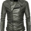 mens-vintage-asymmetric-zip-green-faux-leather-jacket