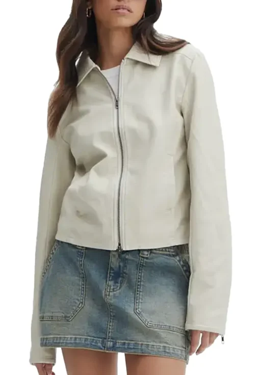 womens-beige-faux-leather-fitted-long-sleeve-jacket