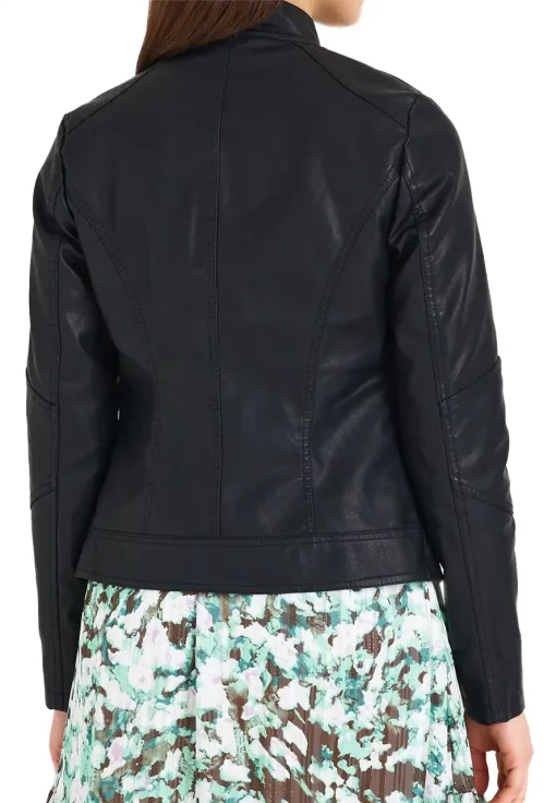 womens-black-faux-leather-basic-biker-jacket