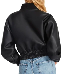 womens-black-faux-leather-crop-bomber-jacket