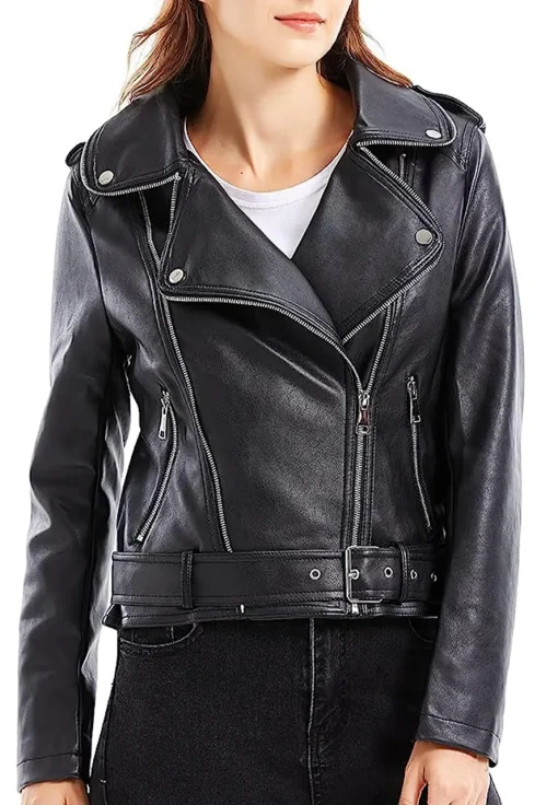 womens-black-moto-faux-leather-jacket