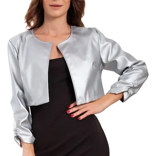 womens-open-front-silver-faux-leather-cropped-jacket