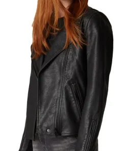 womens-stylish-black-biker-faux-leather-jacket