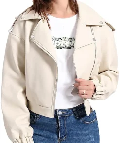 womens-white-faux-leather-bomber-jacket
