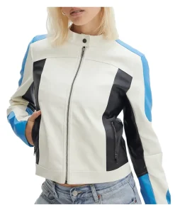 womens-white-faux-leather-long-sleeve-biker-jacket