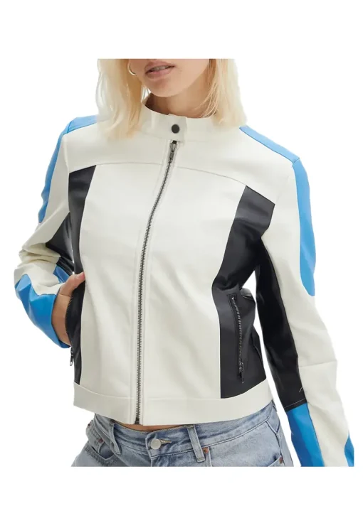 womens-white-faux-leather-long-sleeve-biker-jacket