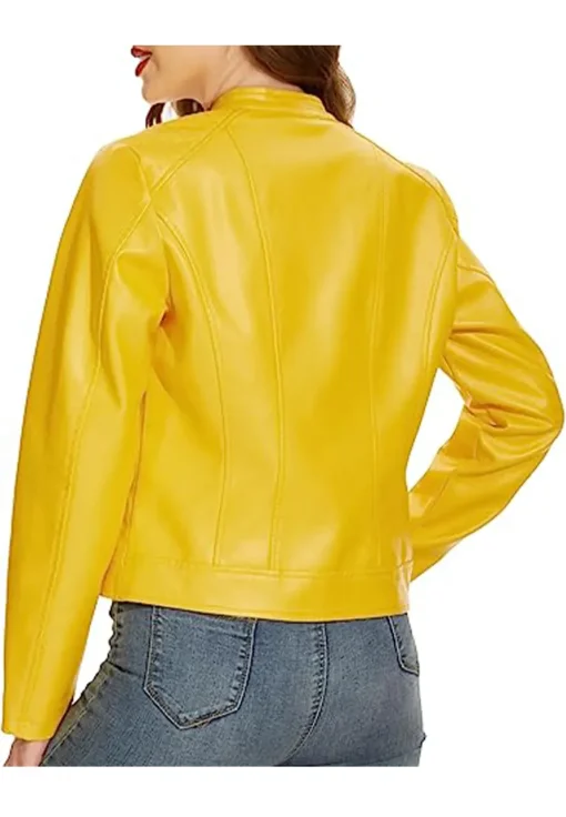 womens-zip-up-motorcycle-yellow-faux-leather-jacket